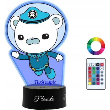 Lampička Noční lampa Plexido vícebarevná