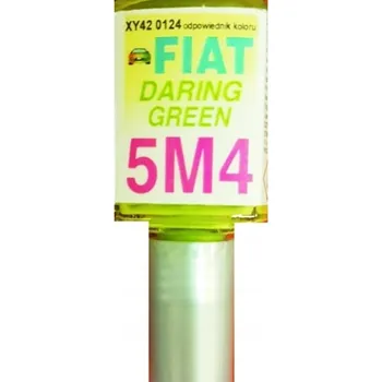 FIAT 5M4 DARING GREEN Zelená retušovací tužka na lak auta pro opravu škrábanců 10 ml ARASYSTEM