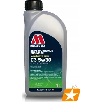 Motorový olej Motorový olej Millers Oils 1 l 5W-30