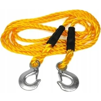 Tažné lano Tažné lano pletené s háky 3 tuny 4m