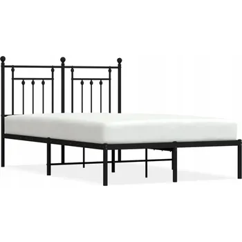 Postel Jednolůžková kovová postel Zakito Home 120x200 černá