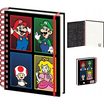 Blok Notes A5 Pyramid vícebarevný