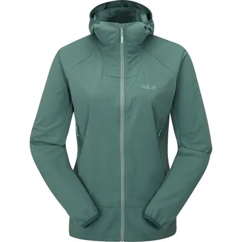 Dámská větrovka Rab Borealis Jacket Women's eucalyptus/EUC XL bunda