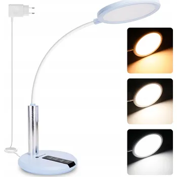 Lampička LED STOLNÍ LAMPA ŠKOLNÍ Ochrana očí nastavitelná LAMPA 2v1 Aigostar