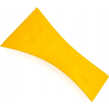 Autoškrabka Automobilová škrabka na sklo ZIMA žlutá, plastová škrabka