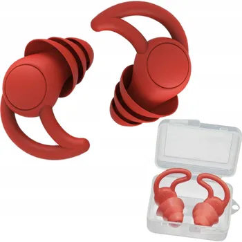 Špunty do uší Silikonové zátkové chrániče sluchu Tlumící do spaní V Pouzdro