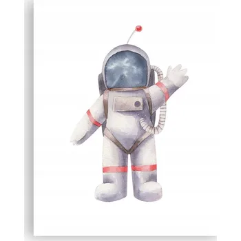 Obraz Obraz plakát na zeď bez rámu 40x50 astronaut plakáty do obývacího pokoje ložnice