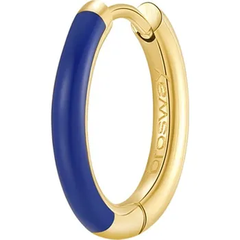 Náušnice Brosway Modrá pozlacená single náušnice Symphonie BYM123 + 2 měsíce na vrácení zboží