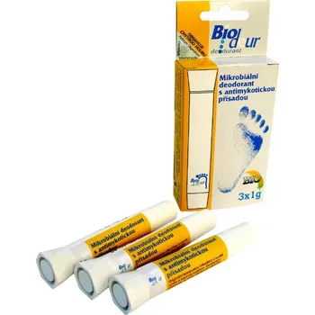 Biopreparáty Biodeur deodorant chytrá houba, 3x 1 g