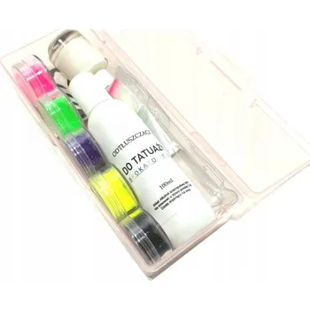 Tetování Sada třpytivých tetování, šablony a třpytky pro dívky