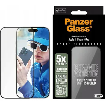 PanzerGlass Ceramic Screen ochranné sklo pro Apple iPhone 16 Pro