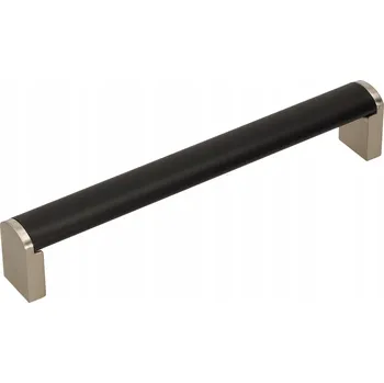 Nábytková úchytka reling RE21 černá super matná 128mm