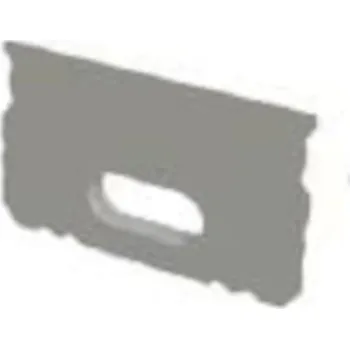 Záslepka pro Vysoký Nástěnný Profil Nástěnný Bílá s Otvorem