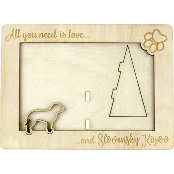 Obraz Rámeček na jednu fotografii ArtDog 13,5 x 18,5 cm