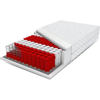 Matrace Matrace s taštičkovými pružinami Polské Materace 180 x 200 x 16 cm H3