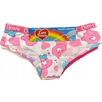 Dámské oblečení Dámské kalhotky HIPSTERY Care Bears kalhotky 3 kusy 95% Bavlna velikost S