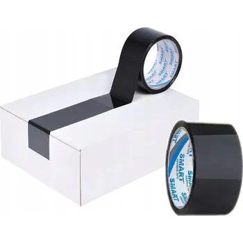 Lepicí páska Balicí páska Smart černá, šířka 48 mm, délka 50 m, 1 ks