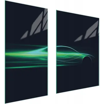 Kuchyňské prkénko Krájecí deska TMK ArtDeko sklo 2 ks