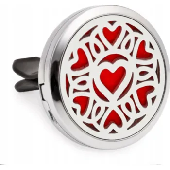 Vůně do auta Difuzér do auta osvěžovač vzduchu aromaterapie SRDCE