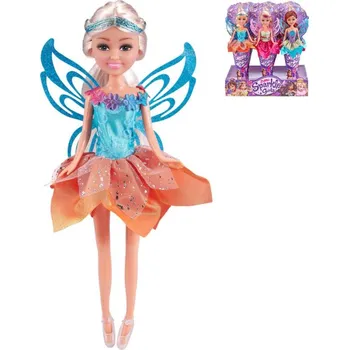 Panenka Sparkle Girlz Panenka víla s křídly v kornoutku 4 druhy