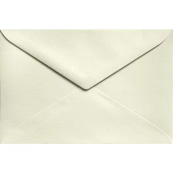 Obálka Obálky B6 Acquerello s proužky, krémové, na pozvánky, 5 ks