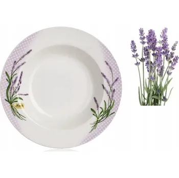 Talíř Hluboký talíř na polévku Domosfera LAWENDA 21,6 cm