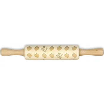 Váleček na těsto Anglický mastif, Mastiff - malý váleček se vzorem psa, váleček na těsto dl