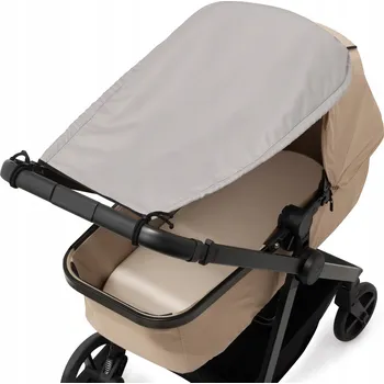 Kočárek Slunečník na kočárek Jukki 45 cm šedý