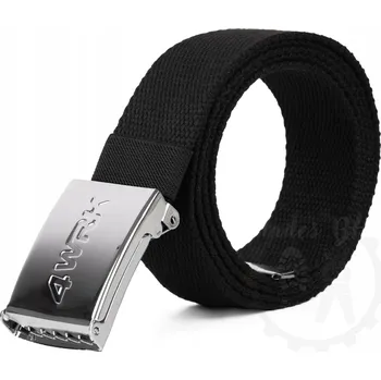 Opasek SILNÝ pásek ke kalhotám pracovních, MATERIÁLOVÝ pás s ocelovou sponou 130