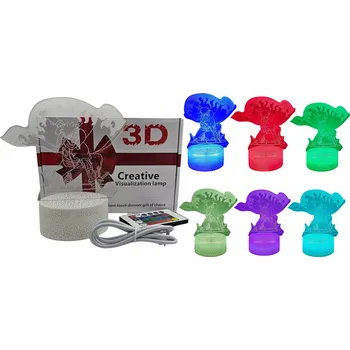 Lampička Noční lampa TSM SHOP vícebarevná