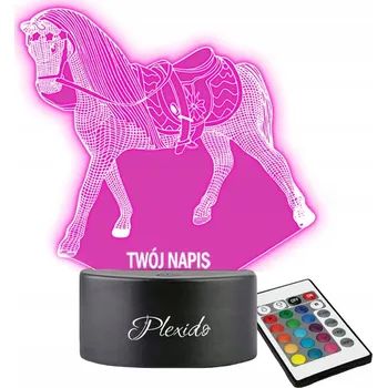 Lampička Plexido vícebarevná Noční lampa