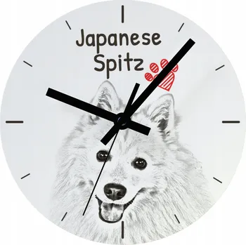 Hodiny Nástěnné hodiny Art-Dog bílé 20 cm