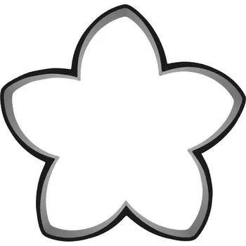 Vykrajovátko Plastové 3D vykrajovátko | Květina