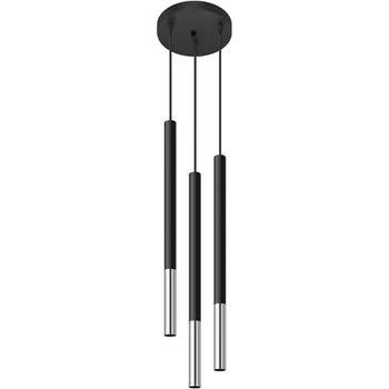 Závěsné svítidlo s chromovanými prvky FIORI 3P