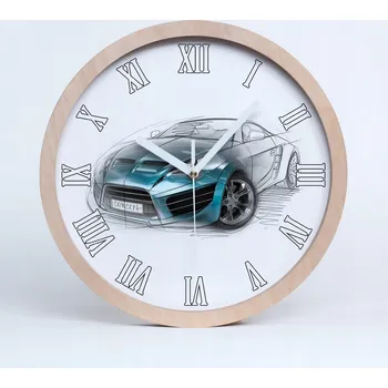 Hodiny Nástěnné hodiny Tulup vícebarevné 25 cm