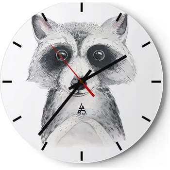 Hodiny Nástěnné hodiny do kuchyně 30x30 Pro děti Skleněné hodiny do obýváku Tiché