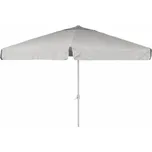 Slunečník Garth s klikou, bílý, 4 m