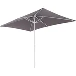 Slunečník s kličkou obdélníkový - antracit 2x3m