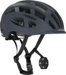 Spokey Cyklistická přilba s LED blikačkou a blinkry Pointer Pro, 58-61 cm - černá