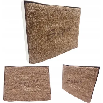 Ručník RUČNÍK S VÝŠIVKOU KE DEN PRARODIČŮ 70x140 JAKO DÁREK PRÉMIOVÝ SUVENÝR