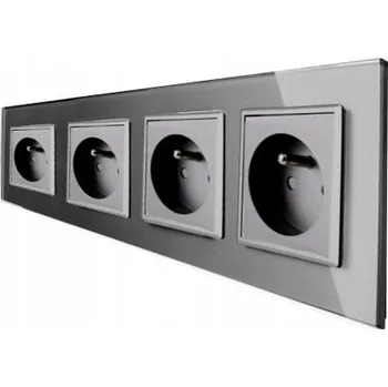 Elektrická zásuvka Elektrická zásuvka BarON Elektrická Zásuvka šedá
