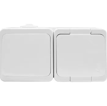 vypínač Jednoduchý spínač Classic Abex bílý GWN-1S