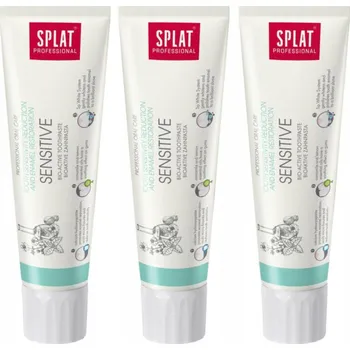 Dentální hygiena Zubní pasta Splat Professional Sensitive na přecitlivělost zubů 3ks