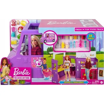 Doplněk pro panenku Barbie Foodtruck pro panenky GMW07