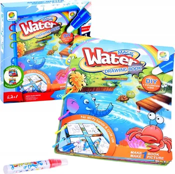kreativní sada Kreativní vodní omalovánka - knížka s obrázky ZA2957