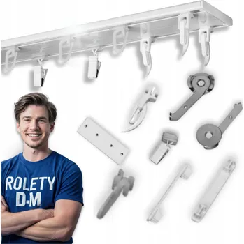 Obraz STROPNÍ LIŠTA SLIM DVOJITÁ hliníková Bílá 80cm