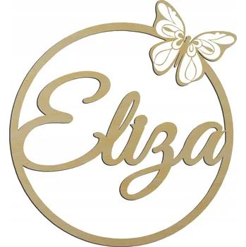 Lapač snů Kruhová obruč s jménem lapač snů, jméno 30 cm