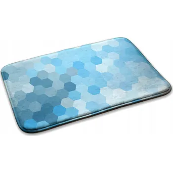 Koberec Krásný Velký Koberec Podložka pro Děti Šestiúhelníky v Odstínech