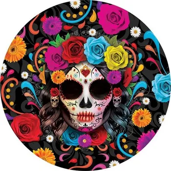 Talíře lebka Fiestas Guirca 1 ks