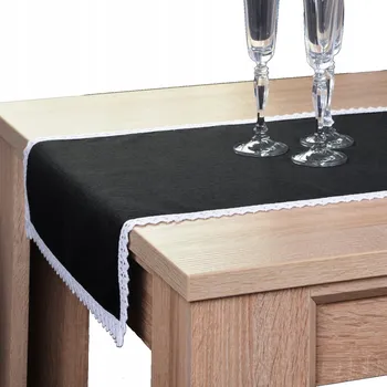 Obraz Bieżnik odstíny šedé 140 x 40 cm